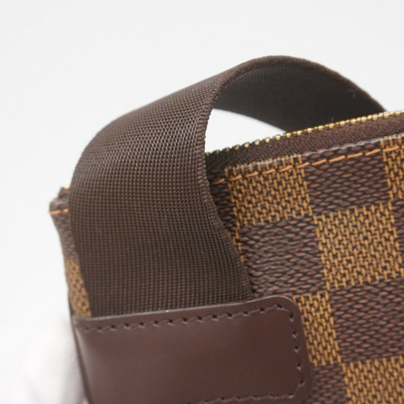 路易威登 Damier Pochette Merville 單肩包 N51127 Ebene 女式-5