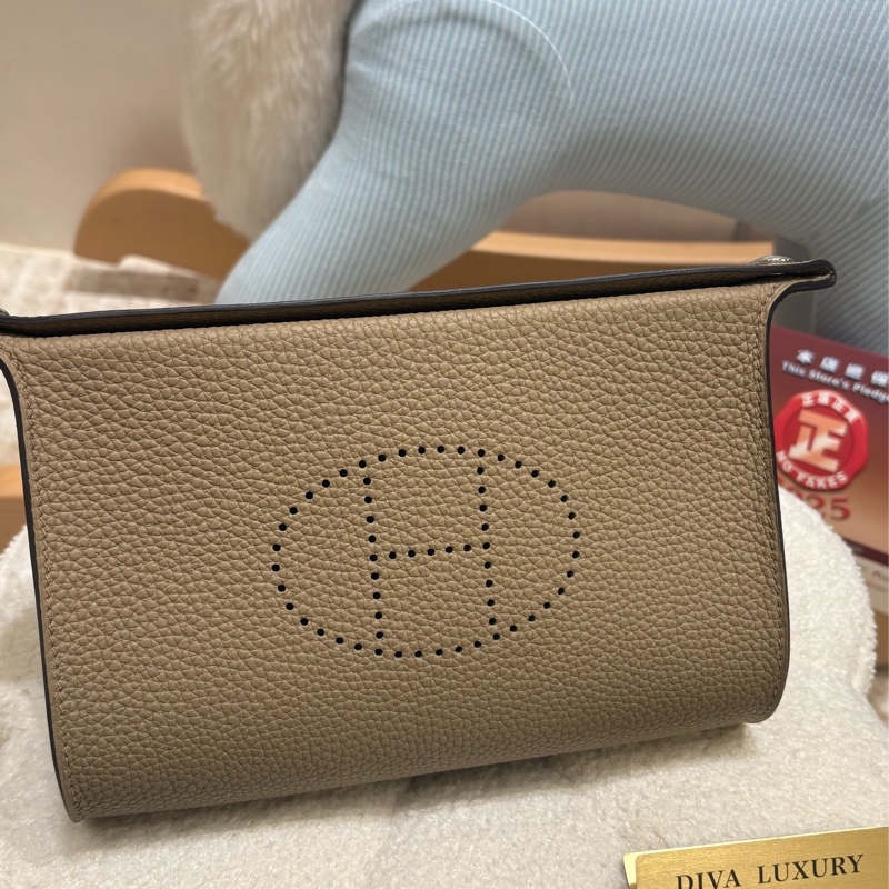 Hermes Videpoches - 馬爾法米色 Togo 皮 全新現貨-1