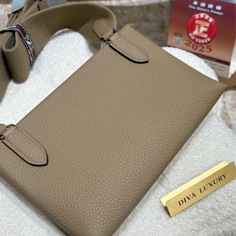 Hermes Videpoches - 馬爾法米色 Togo 皮 全新現貨-7