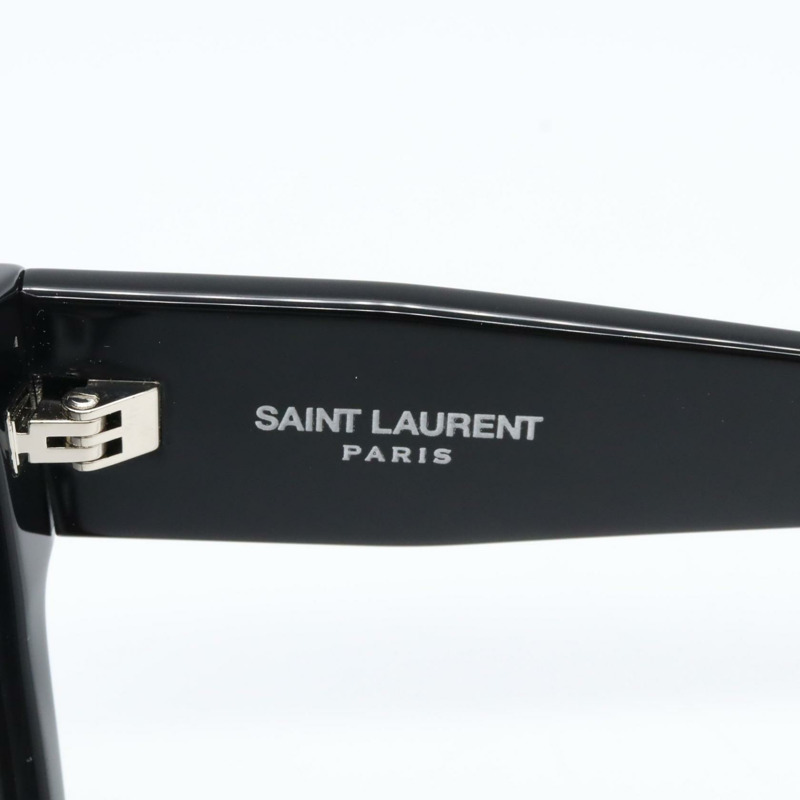 SAINT LAURENT PARIS 太陽眼鏡 SL M9-002 黑色塑膠款 全新 男女通用-3