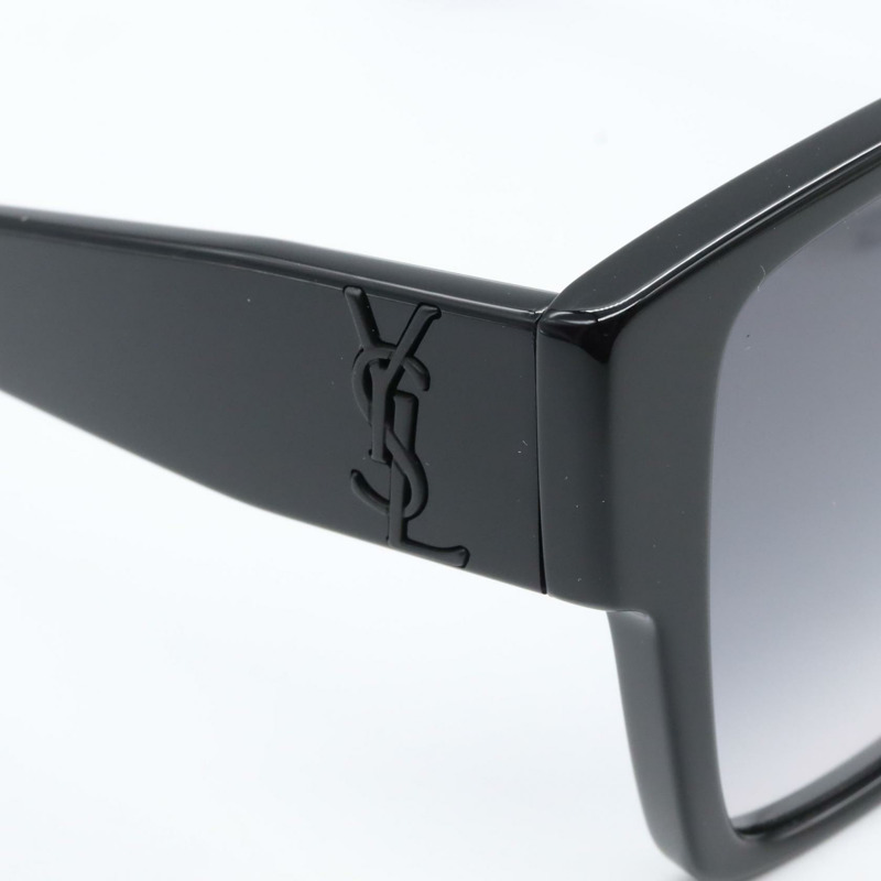 SAINT LAURENT PARIS 太陽眼鏡 SL M9-002 黑色塑膠款 全新 男女通用-6