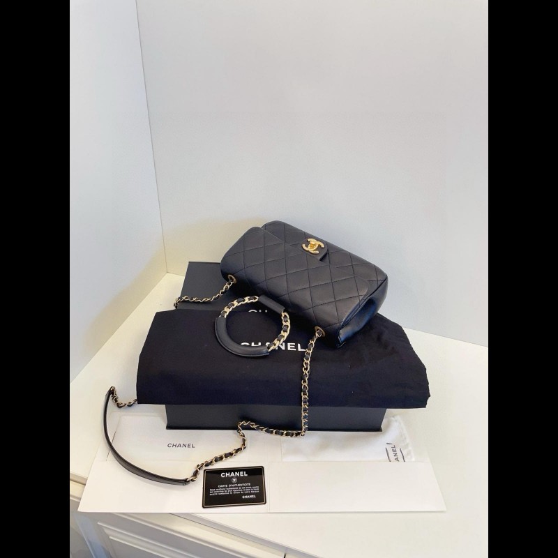 Chanel flap with handle-6