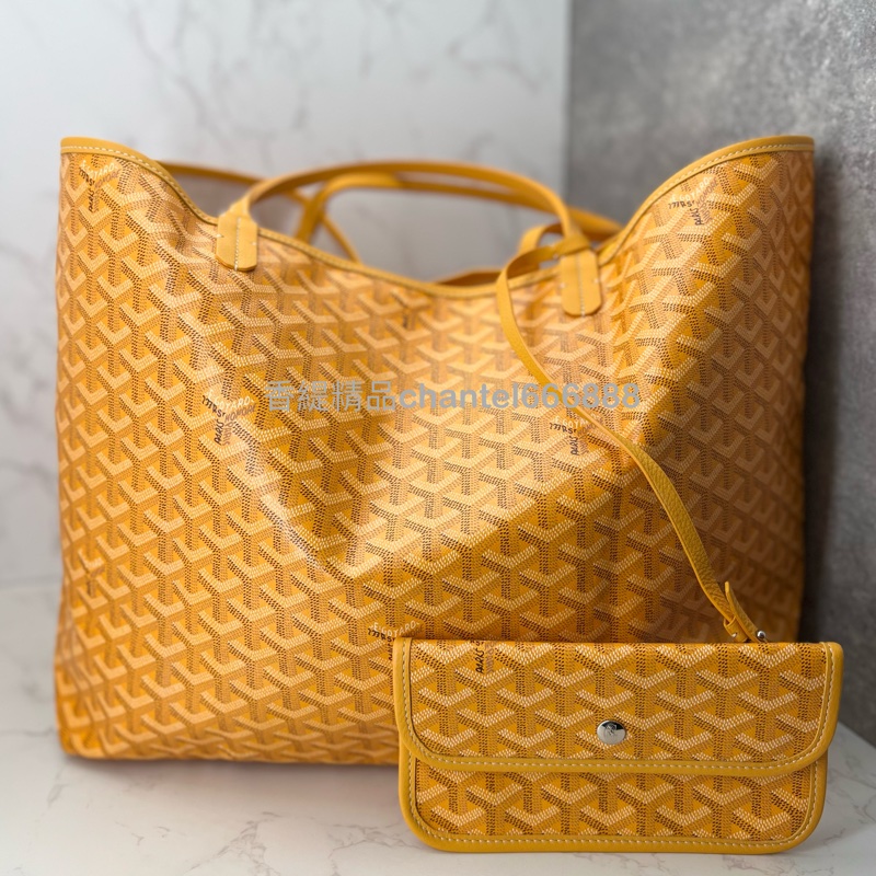 💗香緹國際精品💗🥐Goyard 芒果黃 托特 GM 極新🥐-2