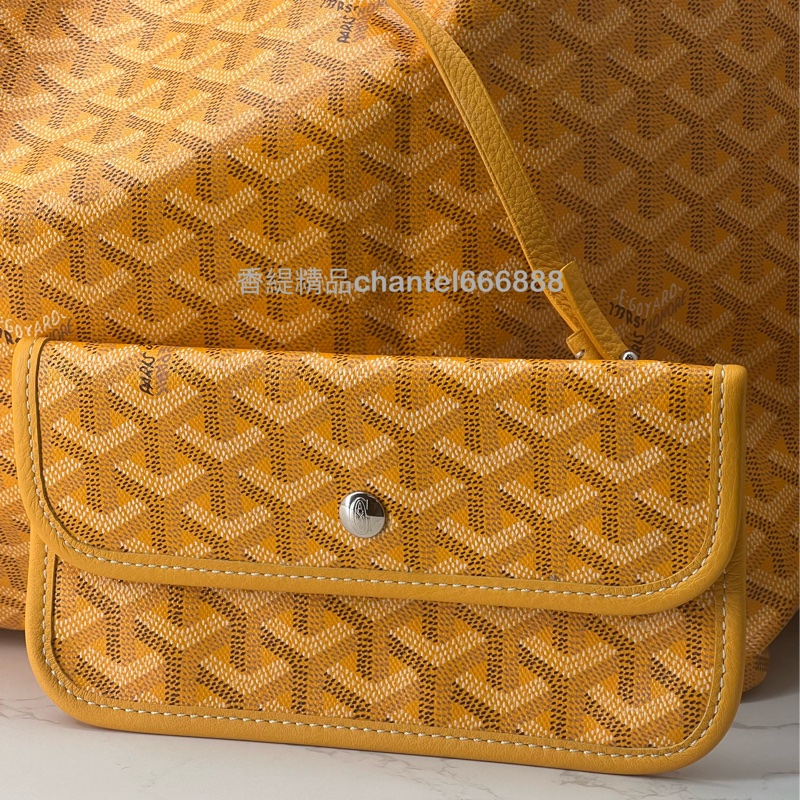 💗香緹國際精品💗🥐Goyard 芒果黃 托特 GM 極新🥐-3