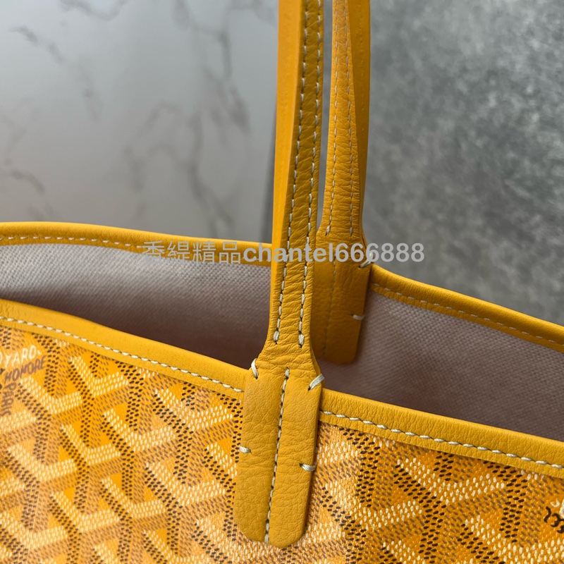 💗香緹國際精品💗🥐Goyard 芒果黃 托特 GM 極新🥐-8