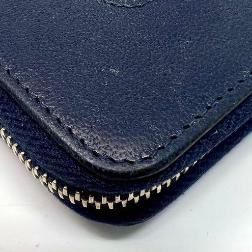 🌷Chanel 海軍藍拼色雙C錢包短夾|經典花紋✦fufu style 精品✦ 氣質款|-17