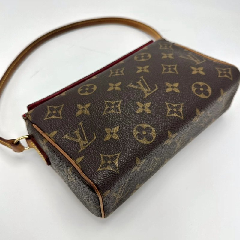 LV 老花表參道手提腋下包 21*13*7.5 98新配件塵袋-2