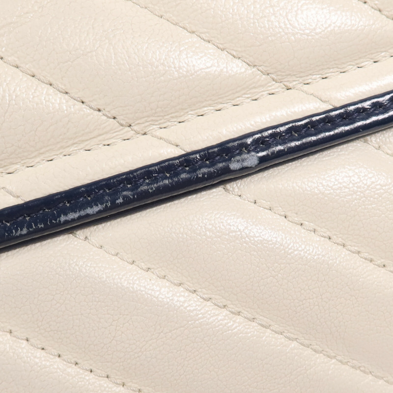 GUCCI 牛皮皮革GG Marmont金扣鏈帶肩背袋-17