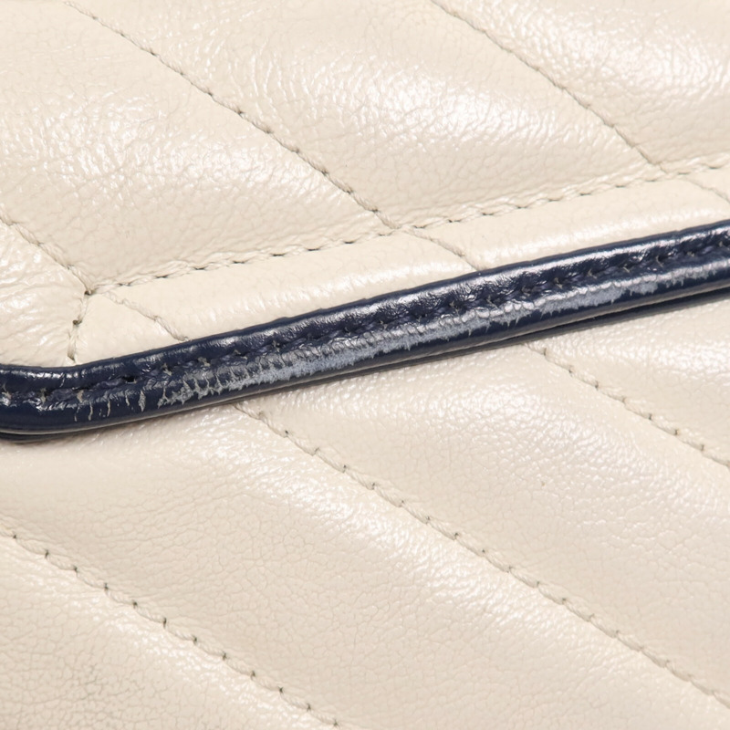 GUCCI 牛皮皮革GG Marmont金扣鏈帶肩背袋-18