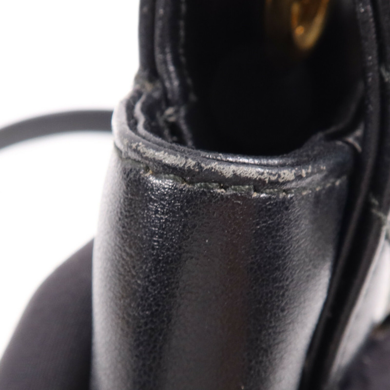 GUCCI 牛皮皮革GG Marmont金扣鏈帶肩背袋-21