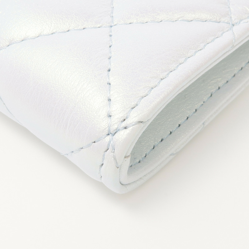 CHANEL 牛皮皮革Phone Bag銀扣鏈帶肩背袋-8