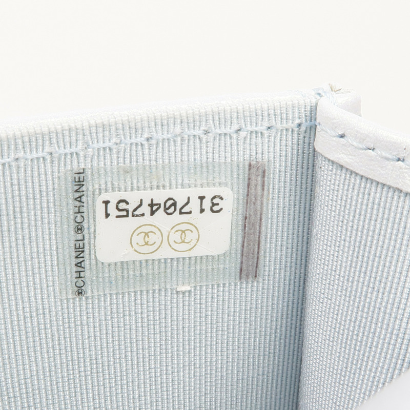 CHANEL 牛皮皮革Phone Bag銀扣鏈帶肩背袋-15