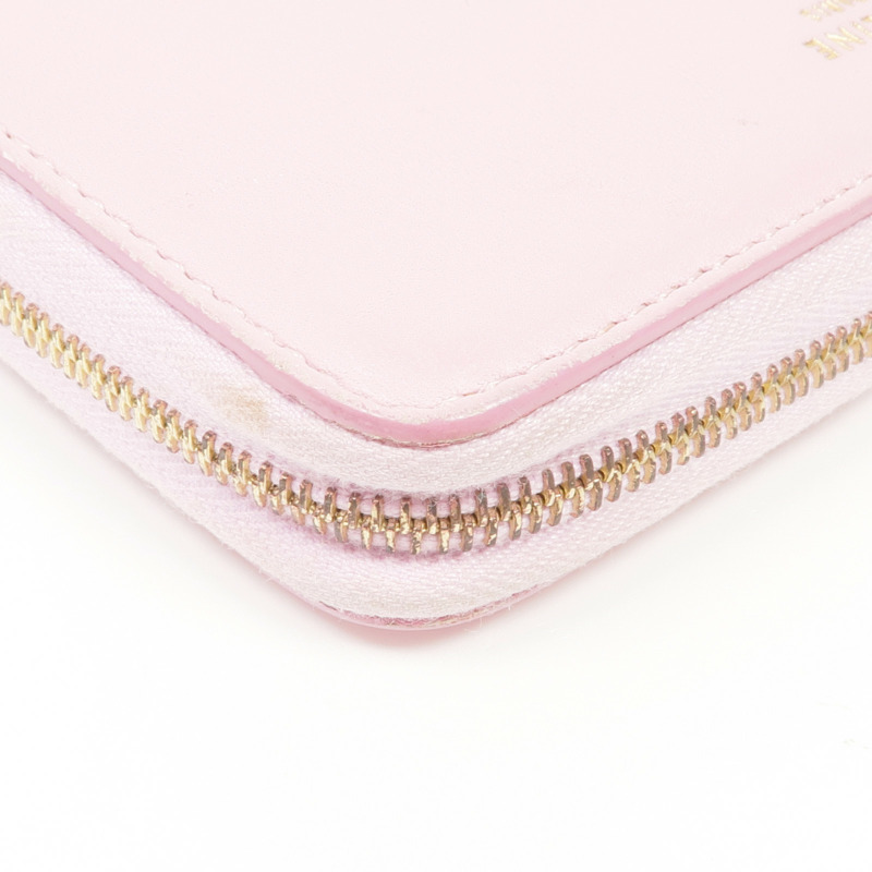 CELINE 牛皮皮革Wallet金扣錢包-8