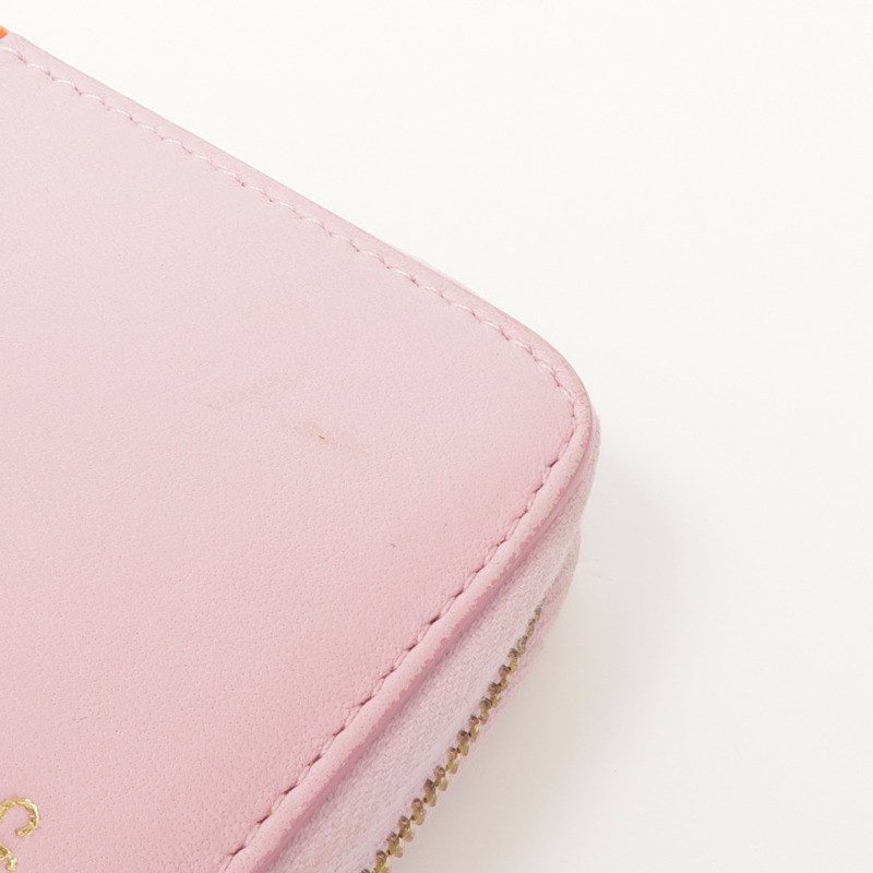 CELINE 牛皮皮革Wallet金扣錢包-12