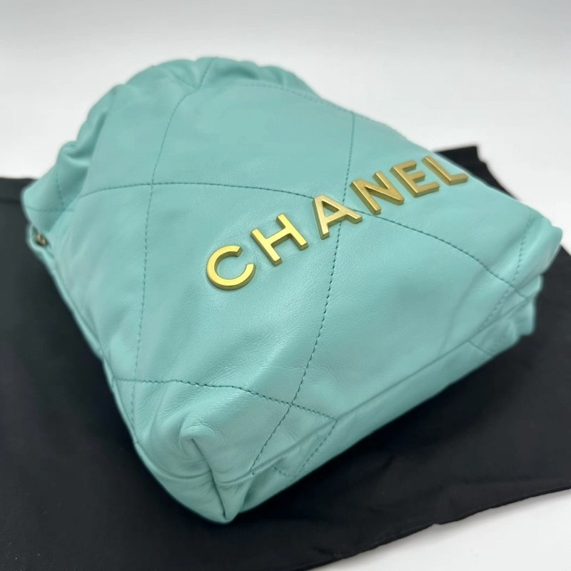 CHANEL 24Ctiffany籃22bag mini垃圾袋22*19*6 98新配件塵袋-2