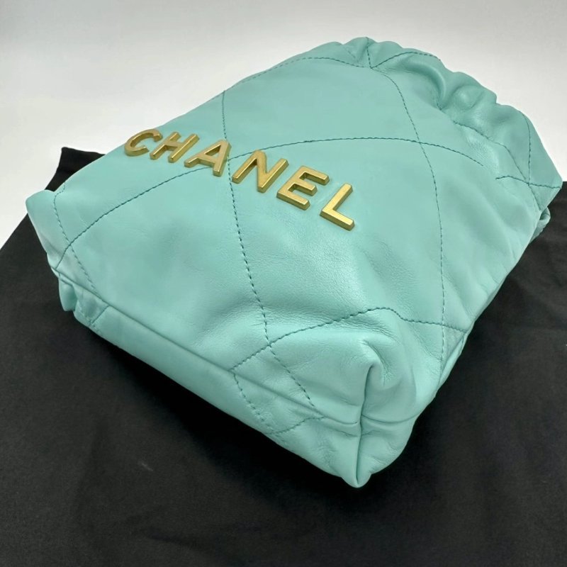 CHANEL 24Ctiffany籃22bag mini垃圾袋22*19*6 98新配件塵袋-4