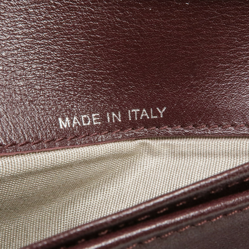 CHANEL 牛皮皮革Wallet銀扣錢包-15