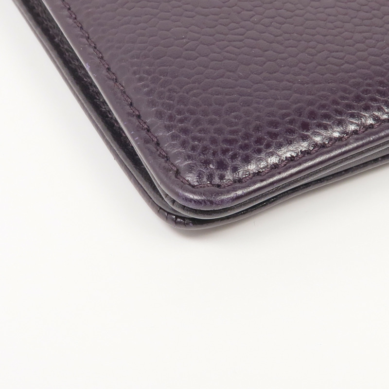 CHANEL 牛皮皮革Long Wallet長錢包-7