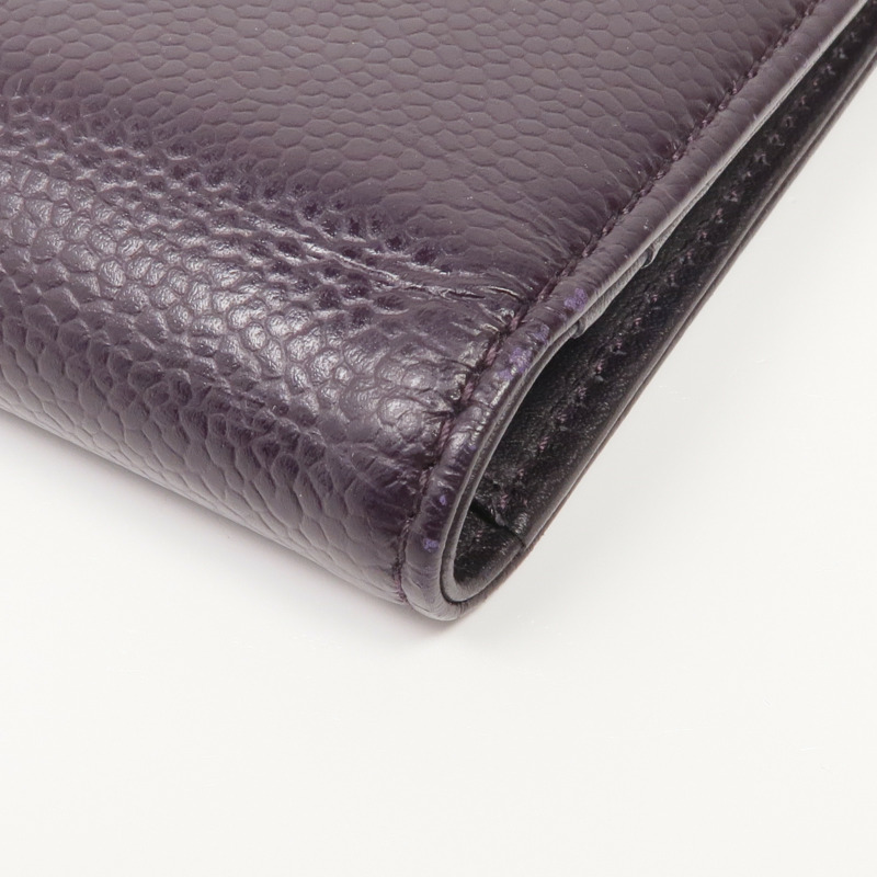 CHANEL 牛皮皮革Long Wallet長錢包-9