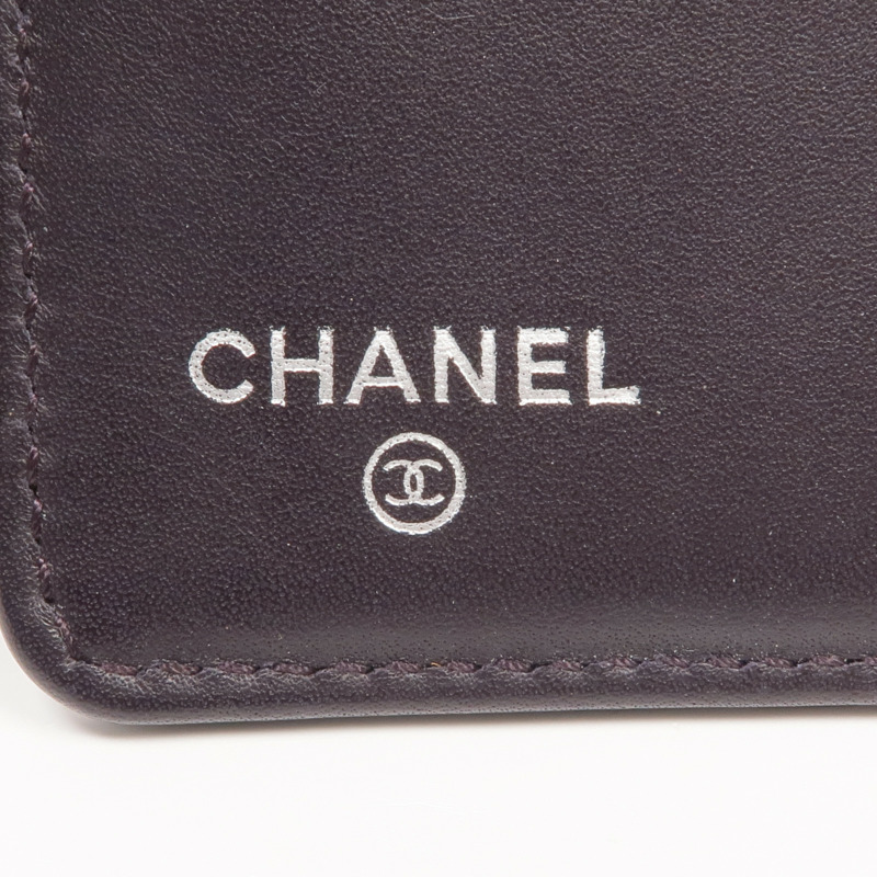 CHANEL 牛皮皮革Long Wallet長錢包-11
