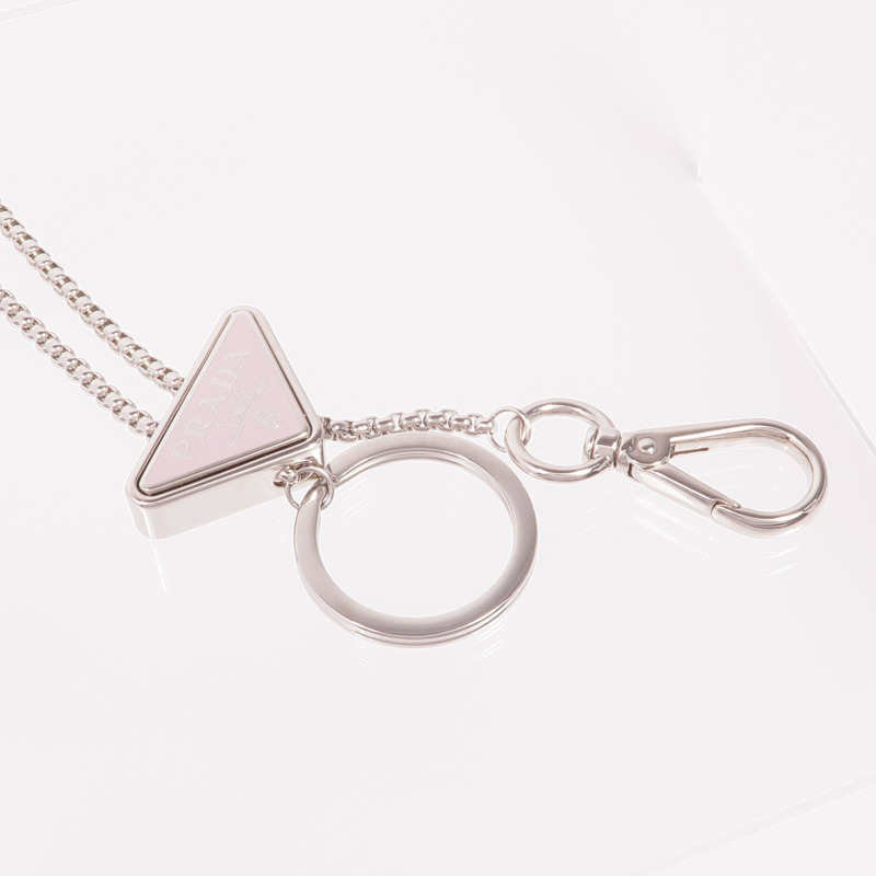 PRADA 金屬Key Ring Necklace項鍊-3