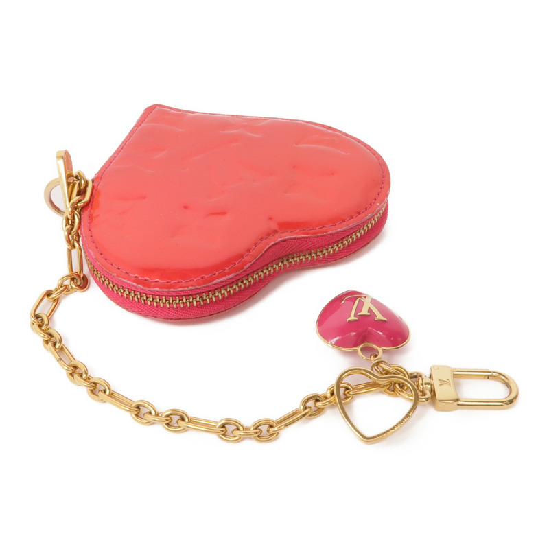 LOUIS VUITTON Vernis Porte Monet-Cool Coin Case金扣零錢包-4