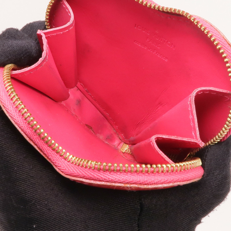LOUIS VUITTON Vernis Porte Monet-Cool Coin Case金扣零錢包-12