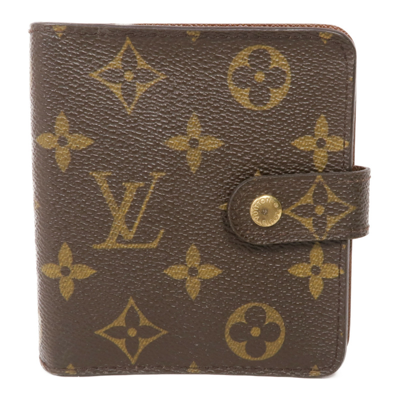 LOUIS VUITTON Monogram Wallet金扣錢包-0