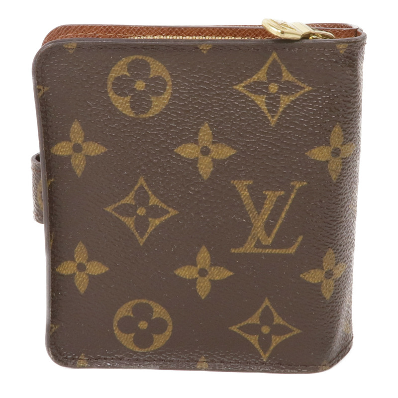 LOUIS VUITTON Monogram Wallet金扣錢包-1