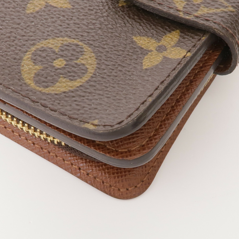 LOUIS VUITTON Monogram Wallet金扣錢包-6