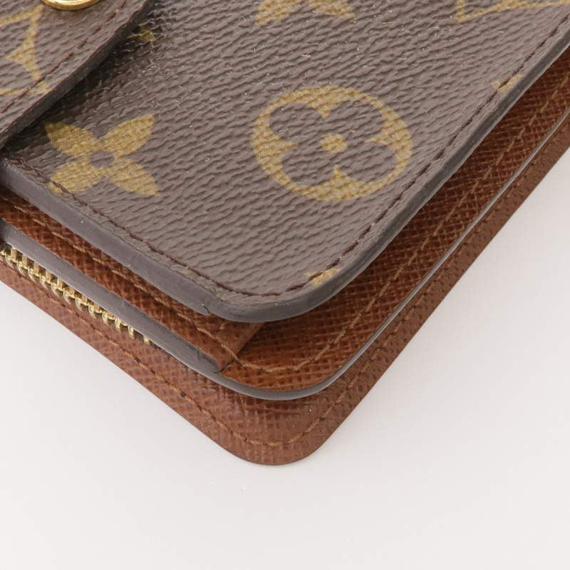 LOUIS VUITTON Monogram Wallet金扣錢包-8