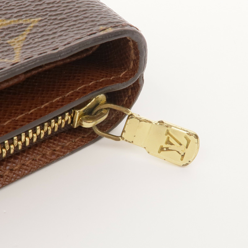 LOUIS VUITTON Monogram Wallet金扣錢包-11