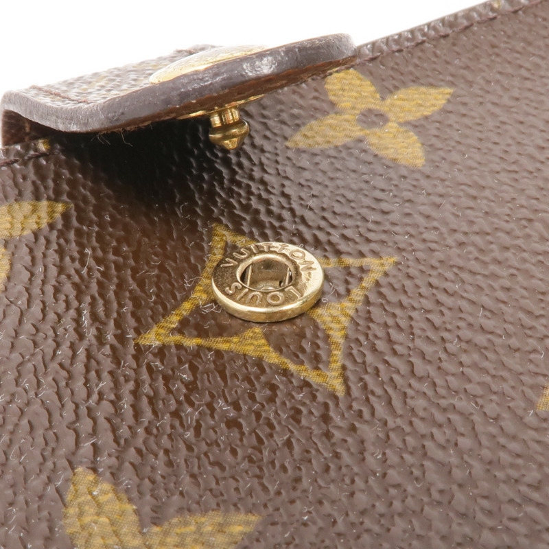 LOUIS VUITTON Monogram Wallet金扣錢包-12