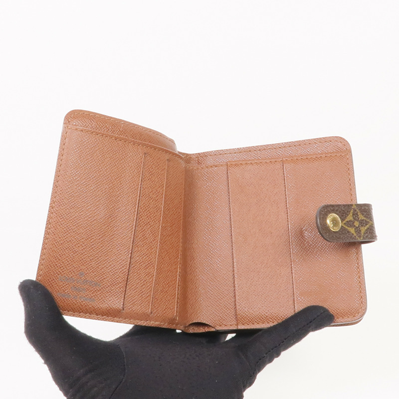 LOUIS VUITTON Monogram Wallet金扣錢包-13