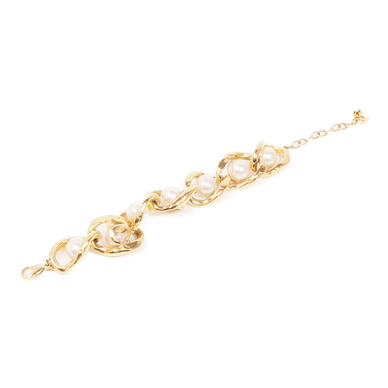 CHANEL PVC/金屬Bracelet手鏈-7