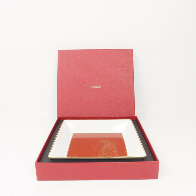 CARTIER 瓷Panthère de Cartier Tray托盤-10