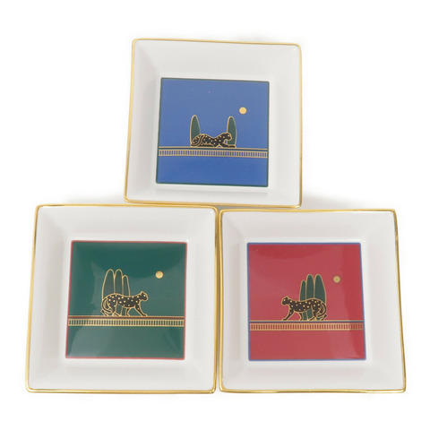 CARTIER 瓷Panthère de Cartier Set of 3 Trays托盤