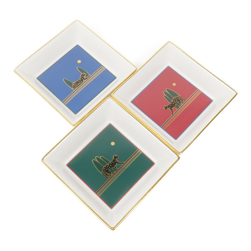 CARTIER 瓷Panthère de Cartier Set of 3 Trays托盤-2