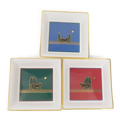 CARTIER 瓷Panthère de Cartier Set of 3 Trays托盤