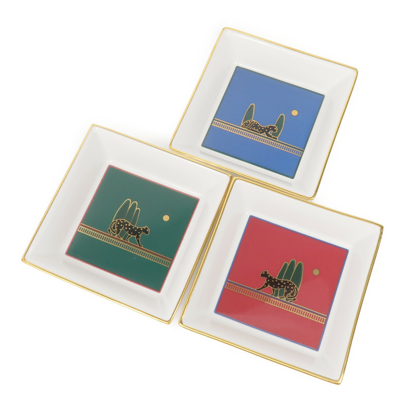CARTIER 瓷Panthère de Cartier Set of 3 Trays托盤-1