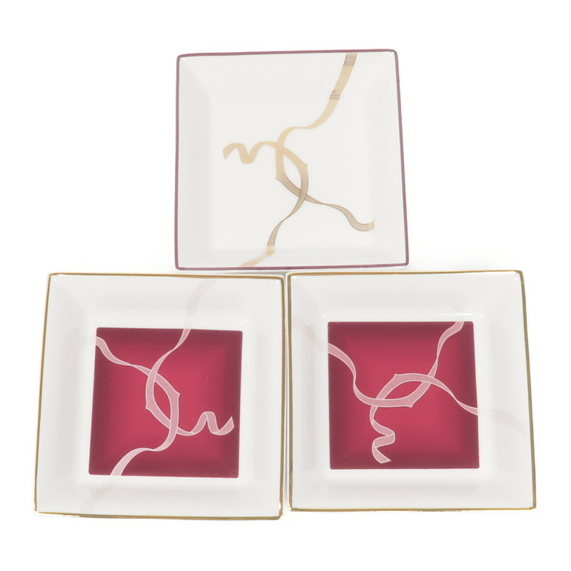 CARTIER 瓷Cartier Set of 3 Trays托盤-0