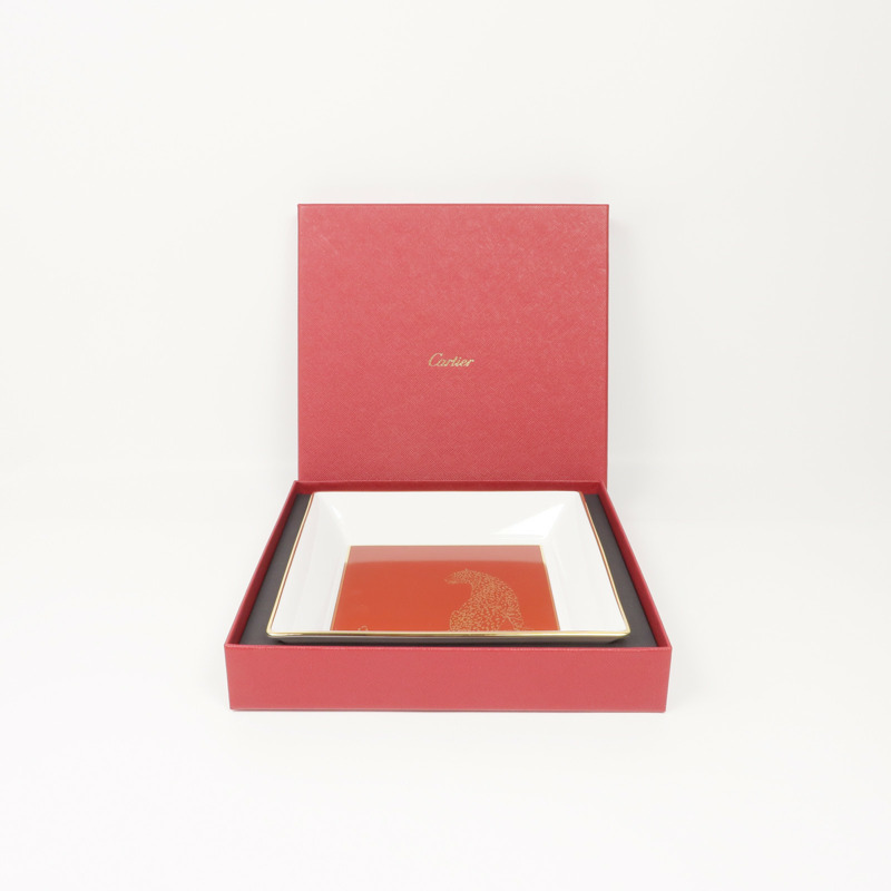 CARTIER 瓷Panthère de Cartier Tray托盤-11