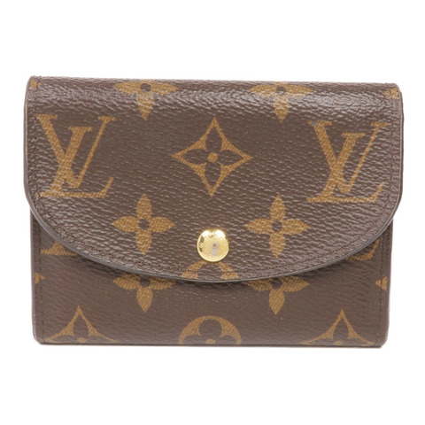 LOUIS VUITTON Monogram Rosalie Coin Purse金扣零錢包