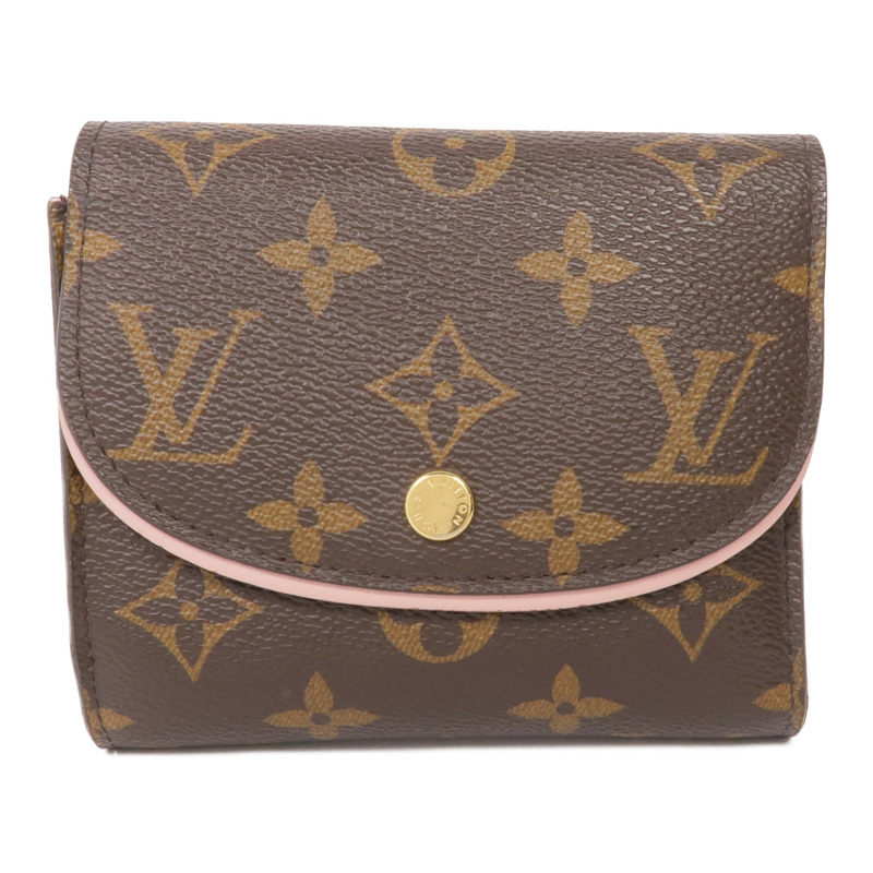 LOUIS VUITTON Monogram Portefeuille Ariane Wallet金扣錢包-0