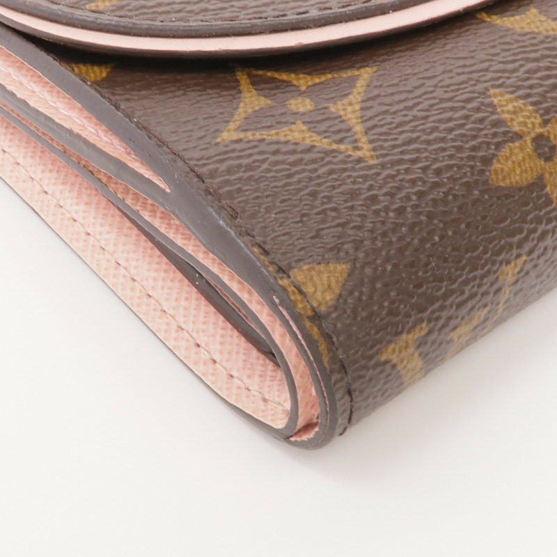 LOUIS VUITTON Monogram Portefeuille Ariane Wallet金扣錢包-8