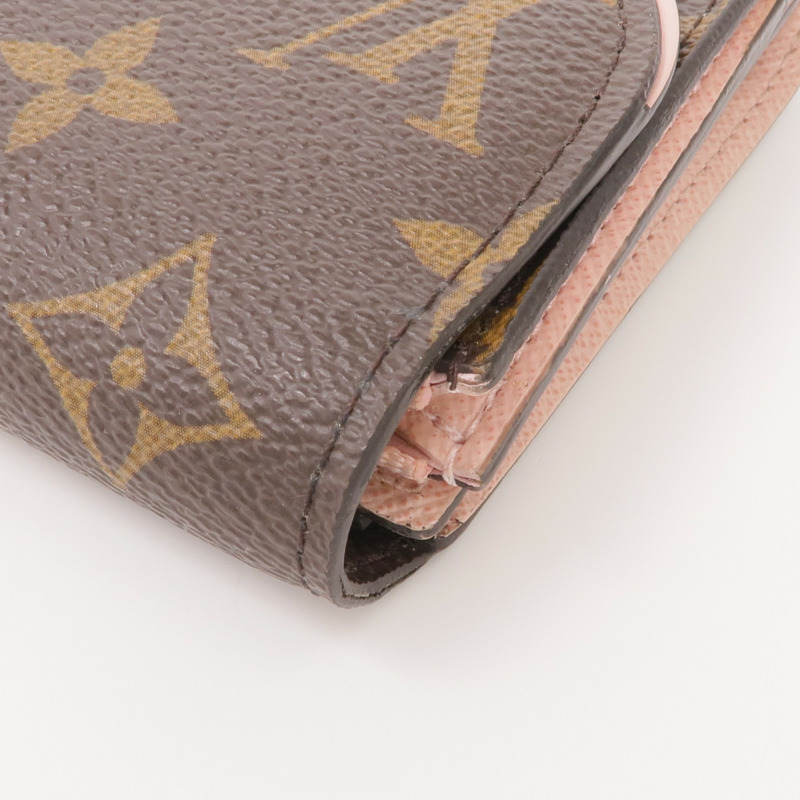 LOUIS VUITTON Monogram Portefeuille Ariane Wallet金扣錢包-10