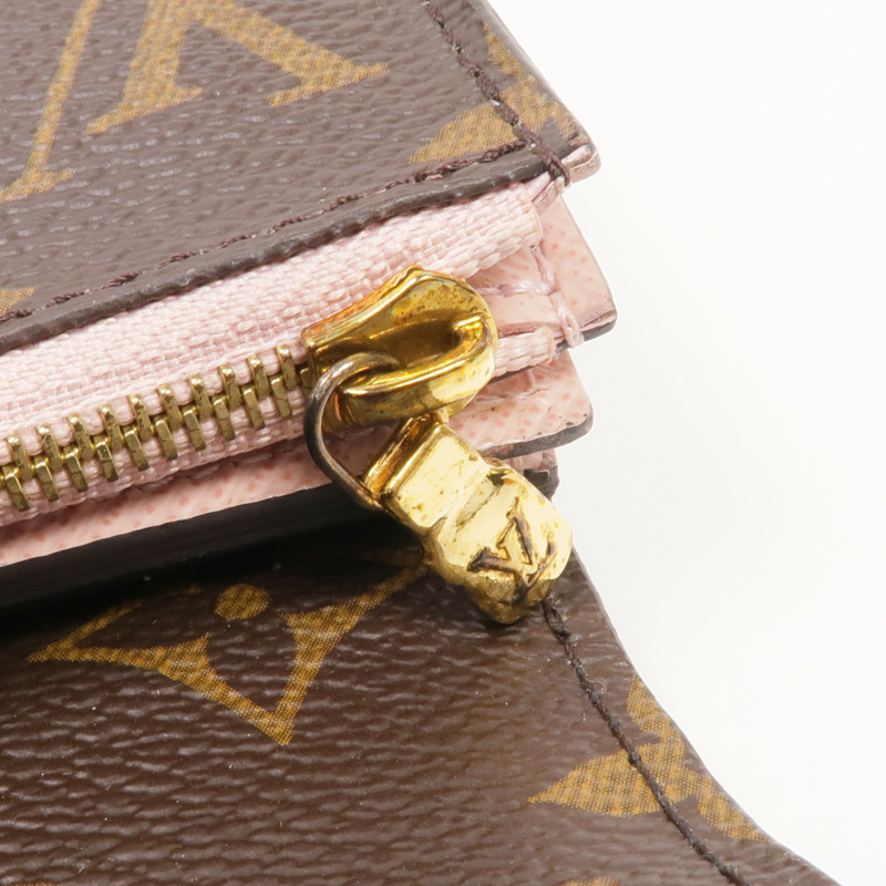 LOUIS VUITTON Monogram Portefeuille Ariane Wallet金扣錢包-13