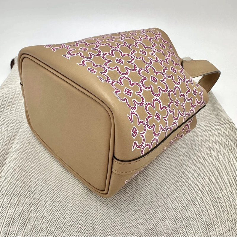 HERMES Picotin micro 14奶茶色銀扣粉雛菊mini菜籃14*13*10.5 98新配件塵袋鑰匙鎖-4