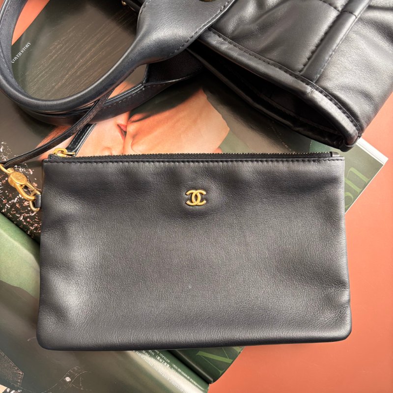 ::CHANEL:: AS3257 Small Tote Bag 小款手提肩背兩用包 全皮沙灘包 Deauville-5