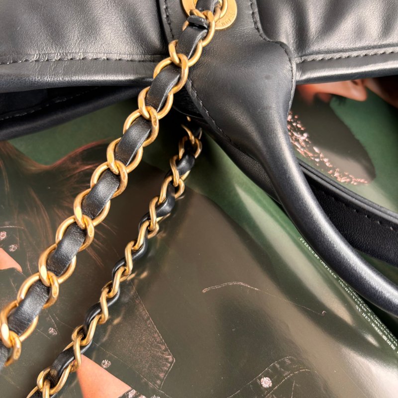 ::CHANEL:: AS3257 Small Tote Bag 小款手提肩背兩用包 全皮沙灘包 Deauville-8